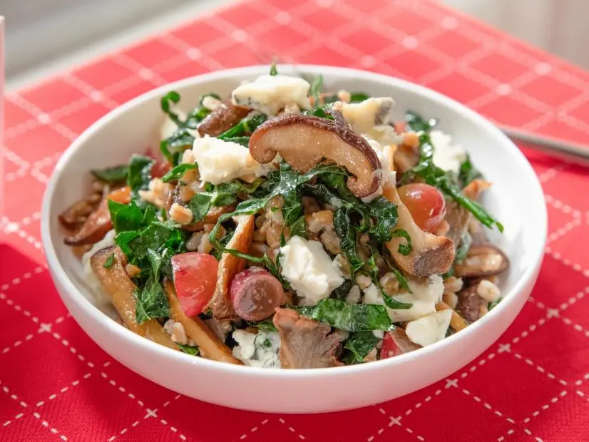 Farro Salad with Mushrooms and Recipe Giada De Laurentiis